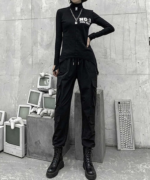 Cargo Rib Pants